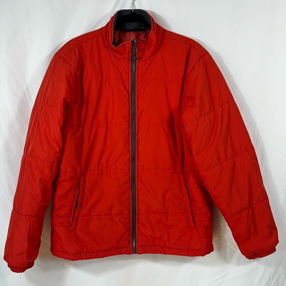 Swiss Tech Red Puffer Winter Coat | Size Medium - Picture 1 of 6